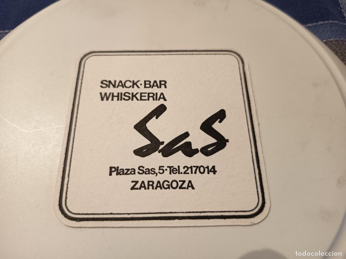Otros Art&iacute;culos de Coleccionismo en Papel: POSAVASOS BAR SAS-ZARAGOZA