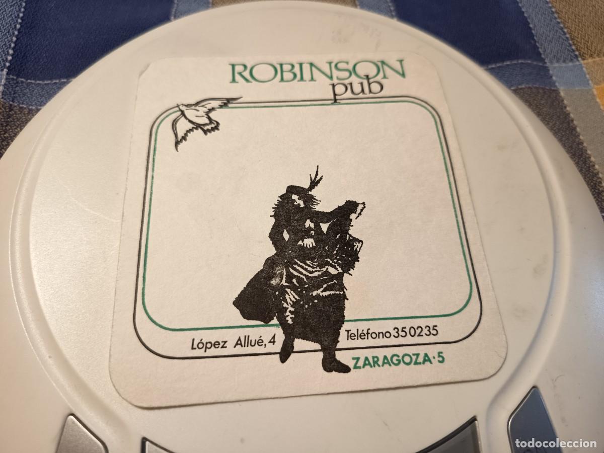 Otros Art&iacute;culos de Coleccionismo en Papel: POSAVASOS PUB ROBINSON-ZARAGOZA