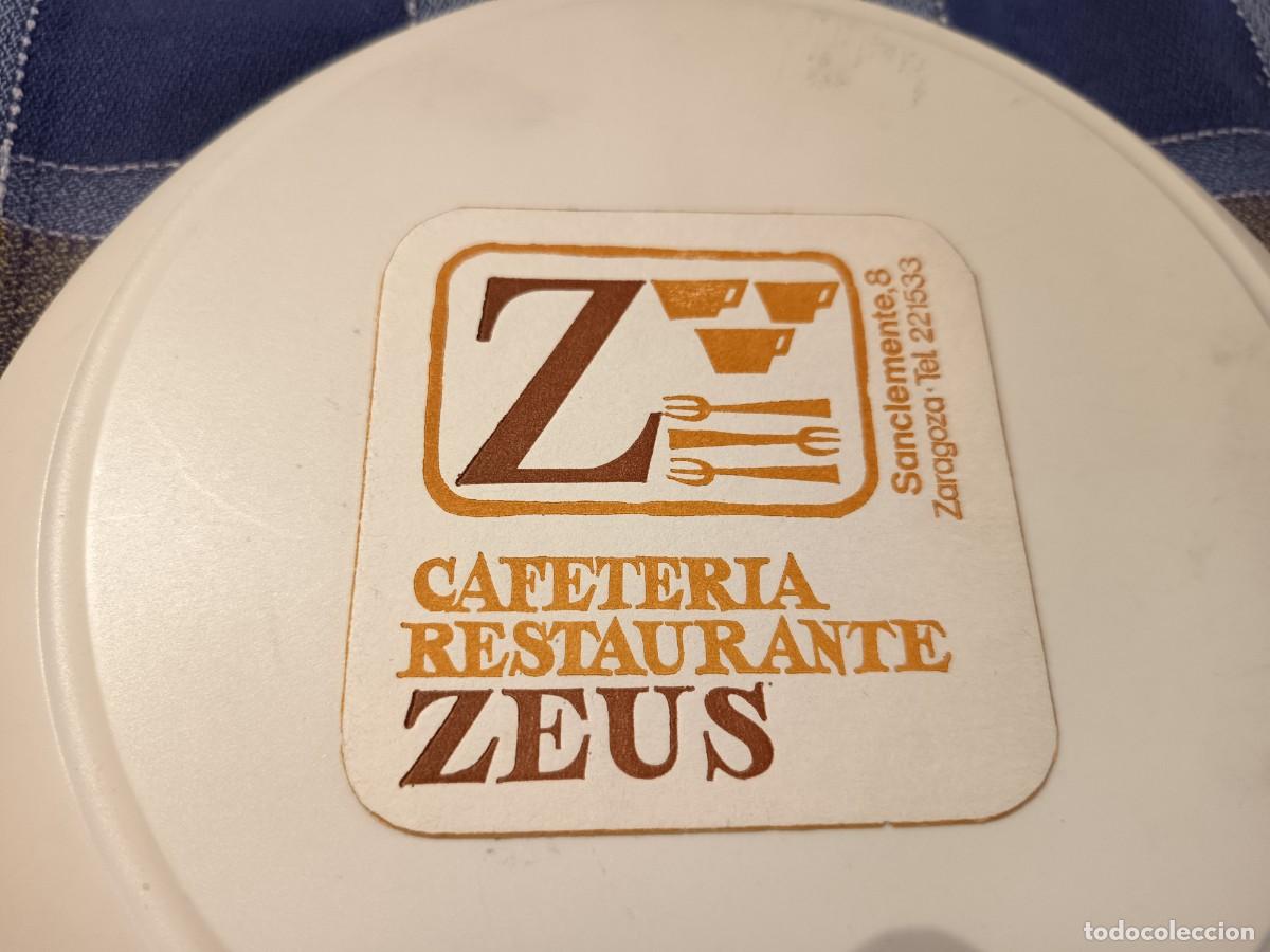Otros Art&iacute;culos de Coleccionismo en Papel: POSAVASOS CAFETERIA ZEUS-ZARAGOZA