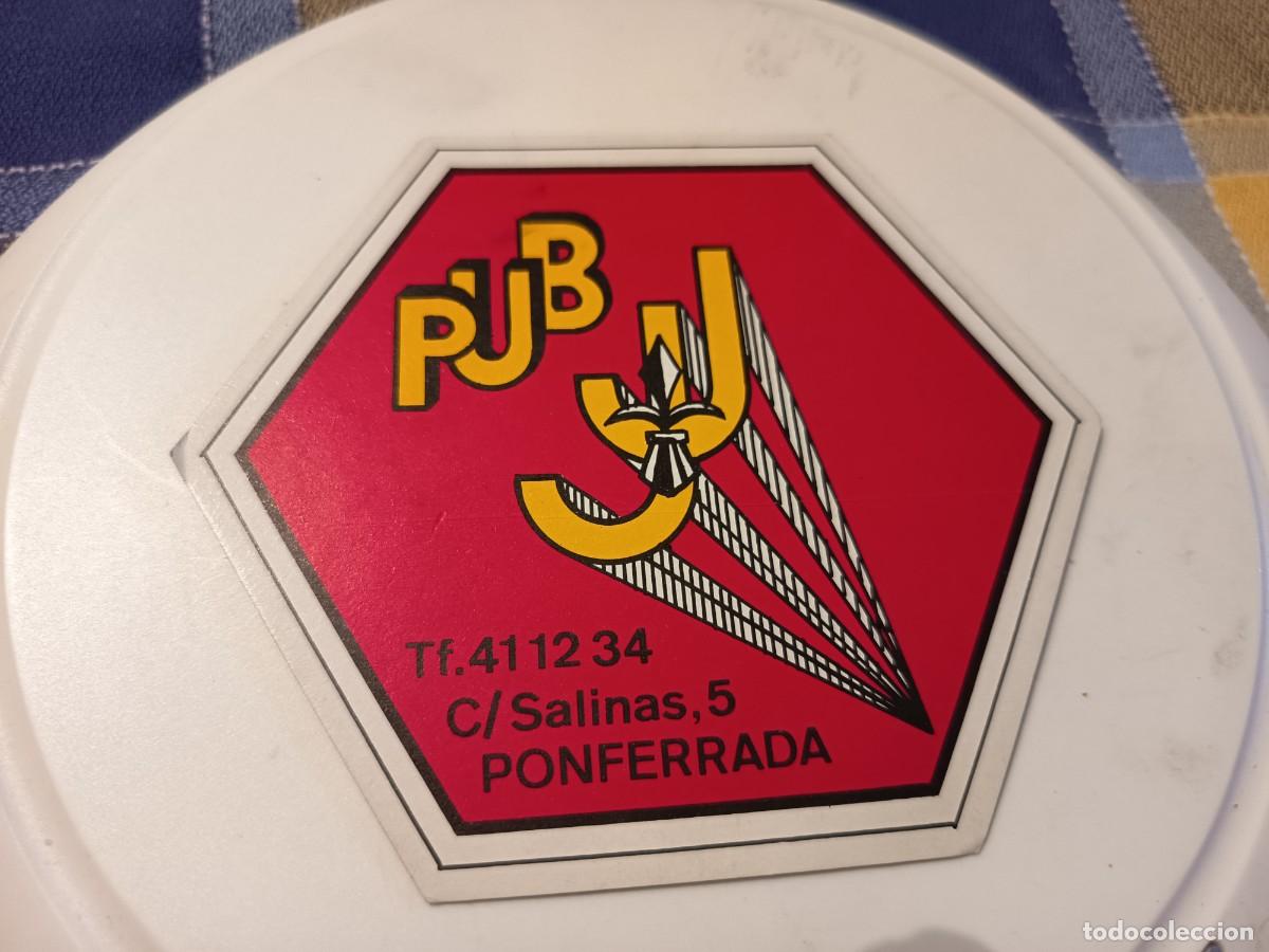 Otros Art&iacute;culos de Coleccionismo en Papel: POSAVASOS PUB JJ-PONFERRADA-LEON