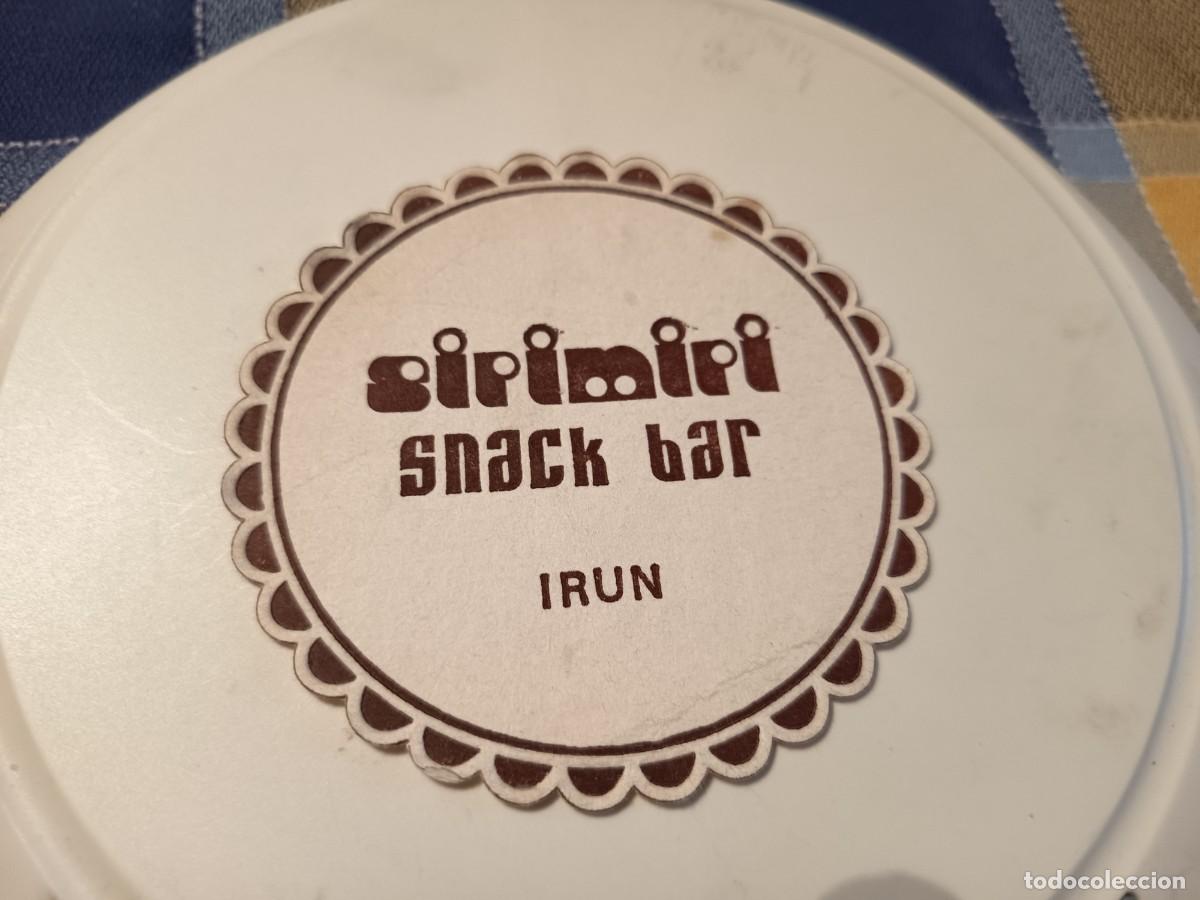 Otros Art&iacute;culos de Coleccionismo en Papel: POSAVASOS SNACK BAR SIRIMIRI-IRUN-GUIPUZCOA