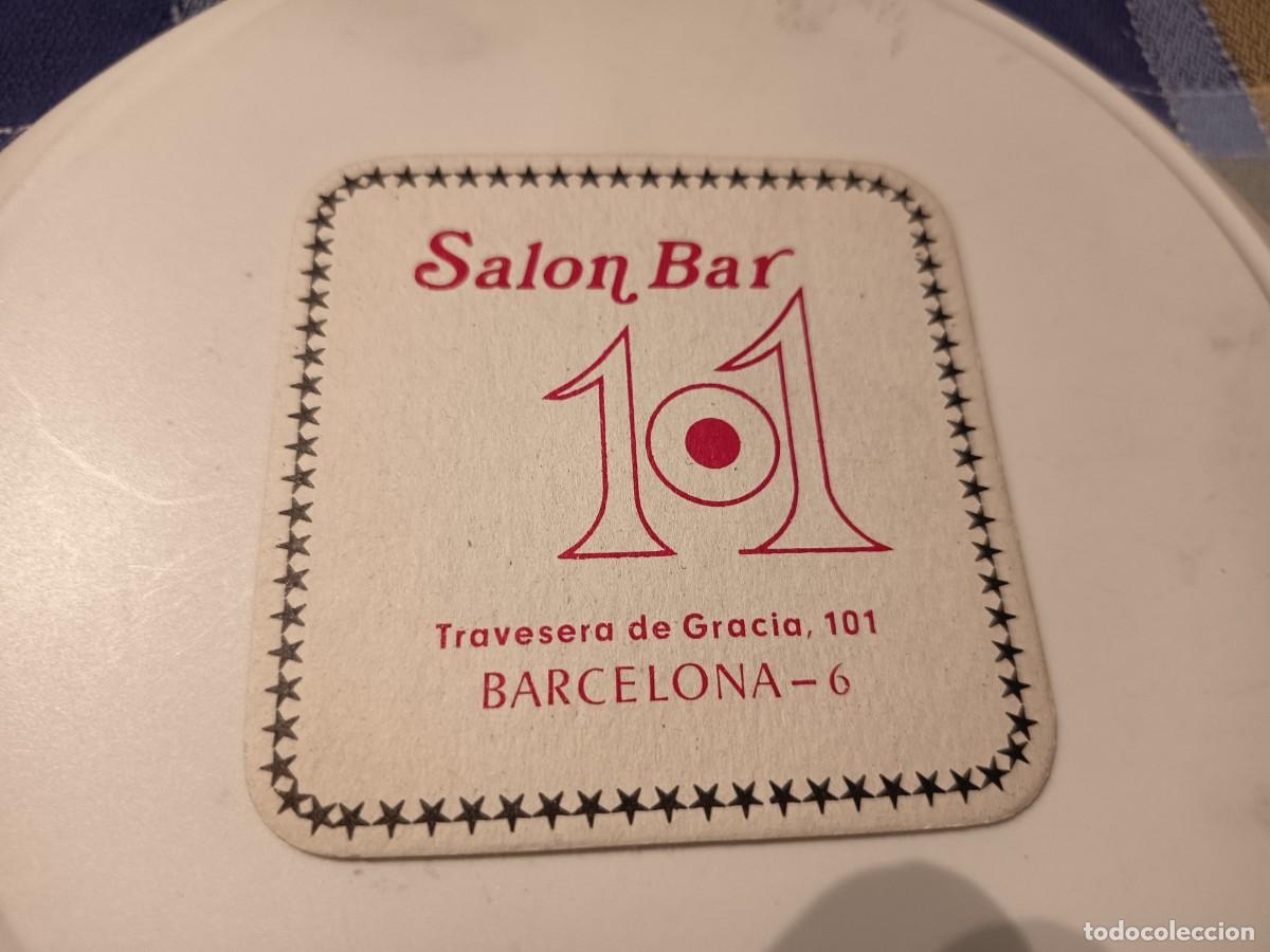 Otros Art&iacute;culos de Coleccionismo en Papel: POSAVASOS SALON BAR 101-BARCELONA