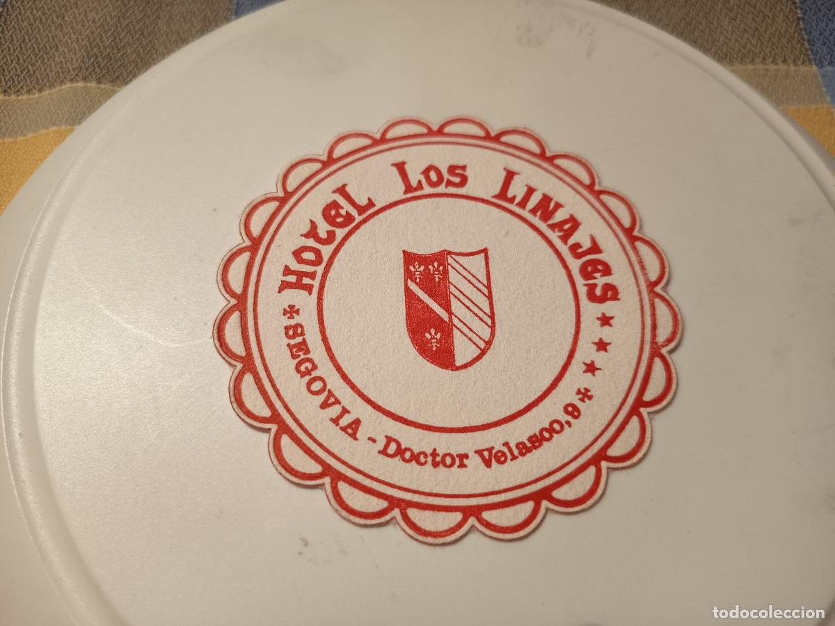 Sammelleidenschaft Andere Papierartikel: POSAVASOS HOTEL LOS LINAJES-SEGOVIA