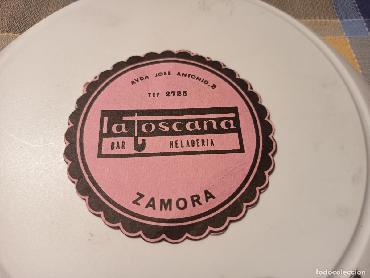 Otros Art&iacute;culos de Coleccionismo en Papel: POSAVASOS BAR HELADERIA LA TOSCANA-ZAMORA
