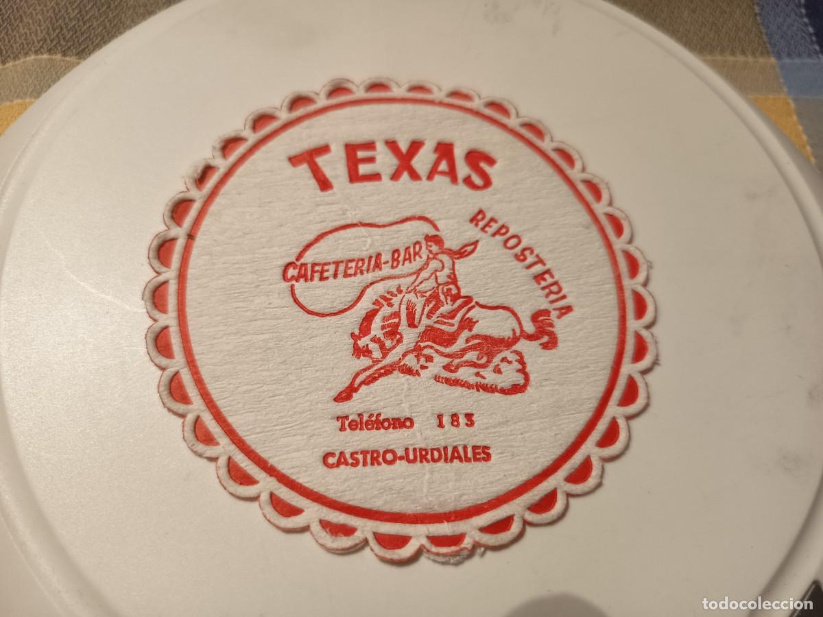 Otros Art&iacute;culos de Coleccionismo en Papel: POSAVASOS CAFETERIA TEXAS-CASTRO URDIALES-CANTABRIA