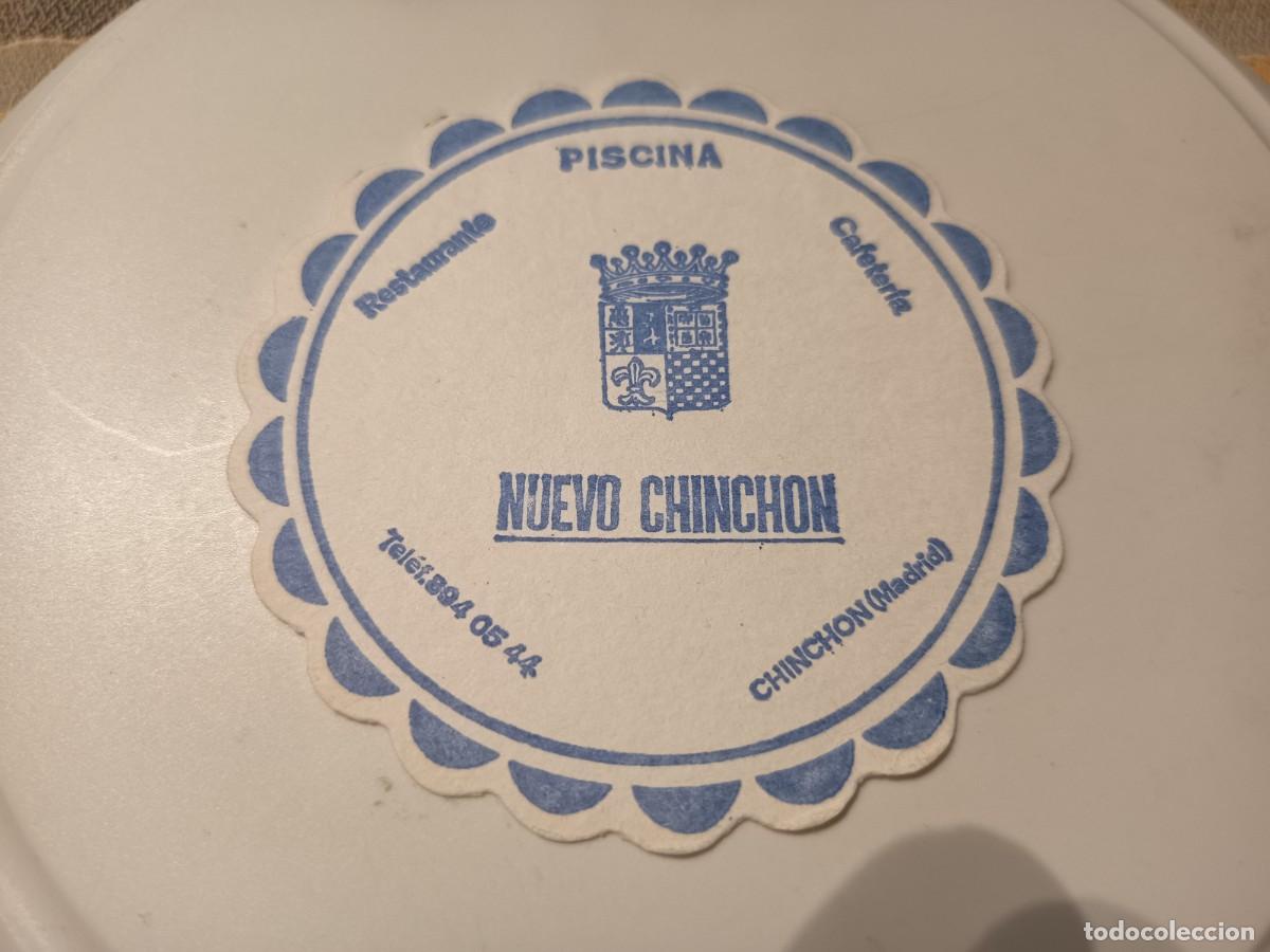 Collectionnisme Papier divers: POSAVASOS RESTAURANTE PISCINAS NUEVO CHINCHON-CHINCHON-MADRID