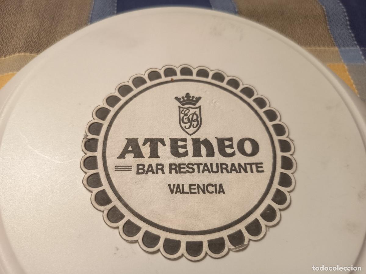 Otros Art&iacute;culos de Coleccionismo en Papel: POSAVASOS BAR RESTAURANTE ATENEO-VALENCIA