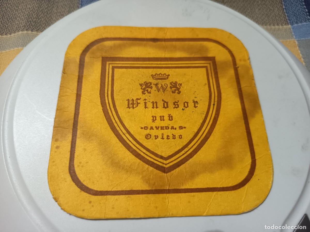 Otros Art&iacute;culos de Coleccionismo en Papel: POSAVASOS PUB WINSDSOR-OVIEDO-ASTURIAS