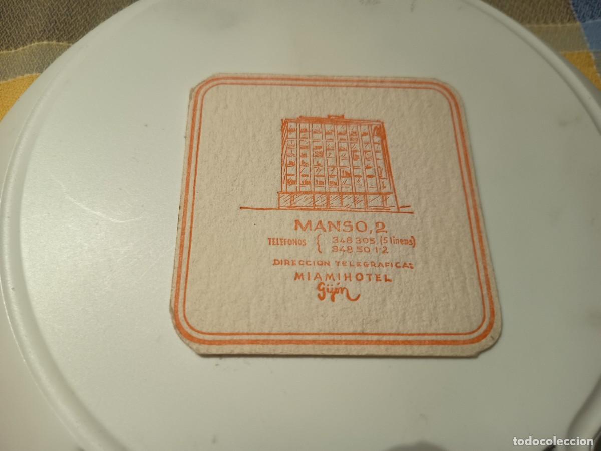 Otros Art&iacute;culos de Coleccionismo en Papel: POSAVASOS HOTEL MIAMI-GIJON-ASTURIAS