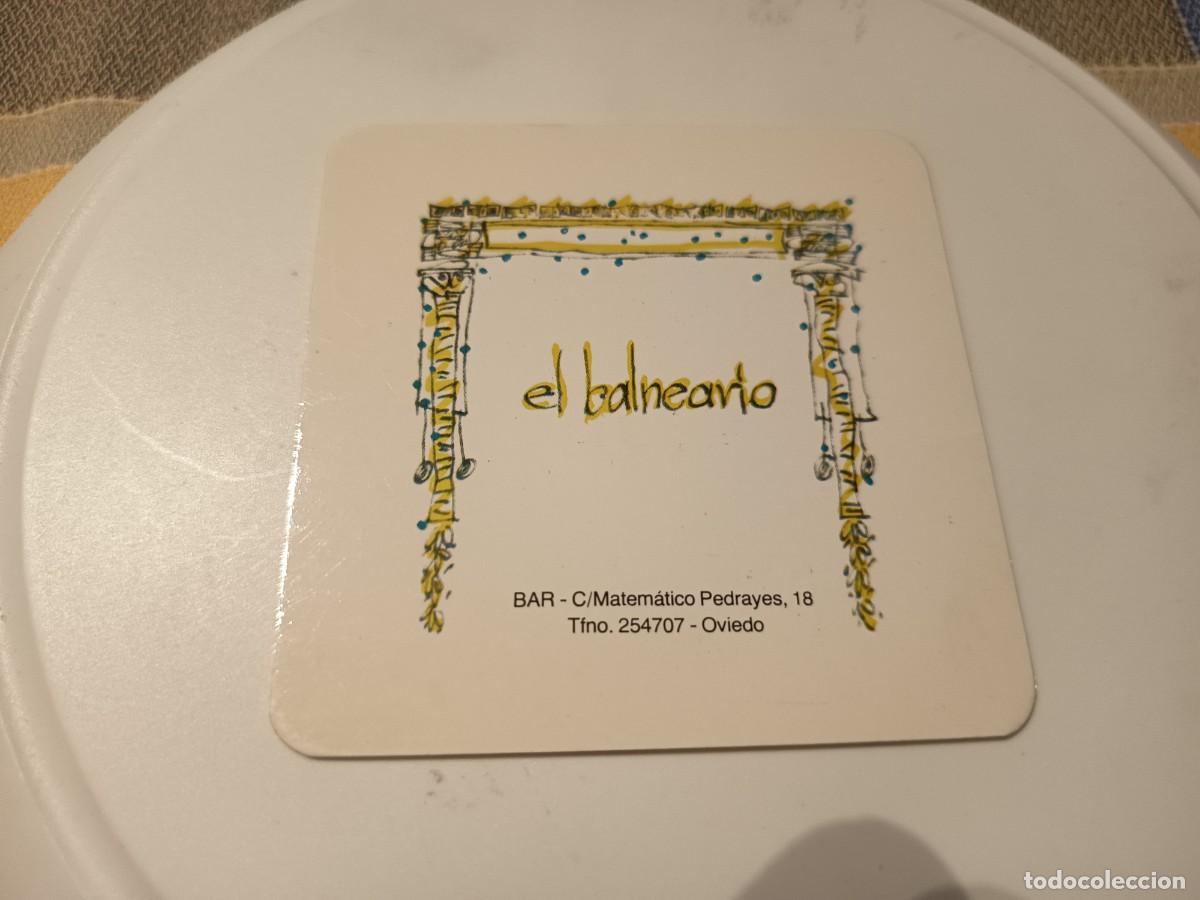 Otros Art&iacute;culos de Coleccionismo en Papel: POSAVASOS PUB EL BALNEARIO-OVIEDO-ASTURIAS