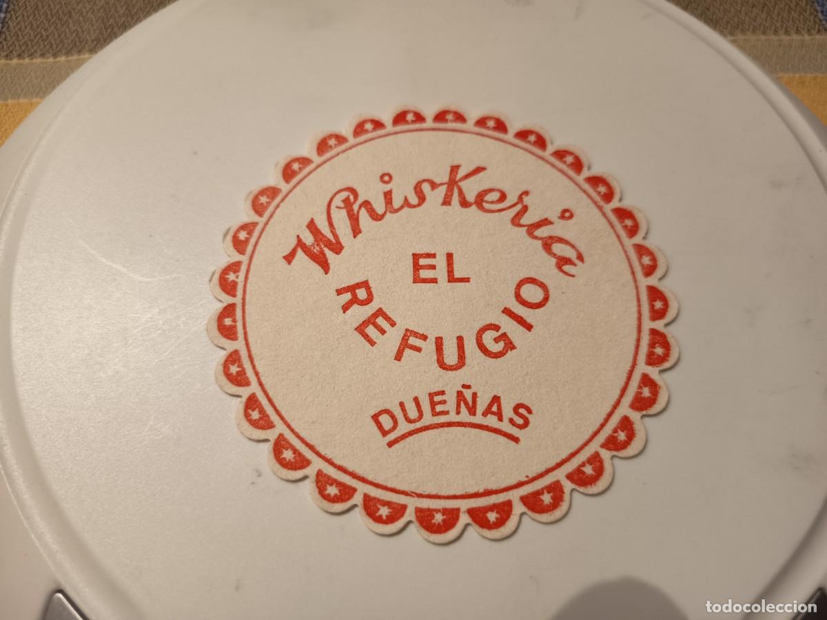 Otros Art&iacute;culos de Coleccionismo en Papel: POSAVASOS WHISKERIA EL REFUGIO-DUE&Ntilde;AS-PALENCIA