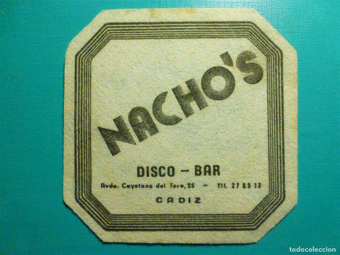 Otros Art&iacute;culos de Coleccionismo en Papel: Posavasos Pubs y Discotecas - Nacho&acute;s - Disco - Bar - C&aacute;diz