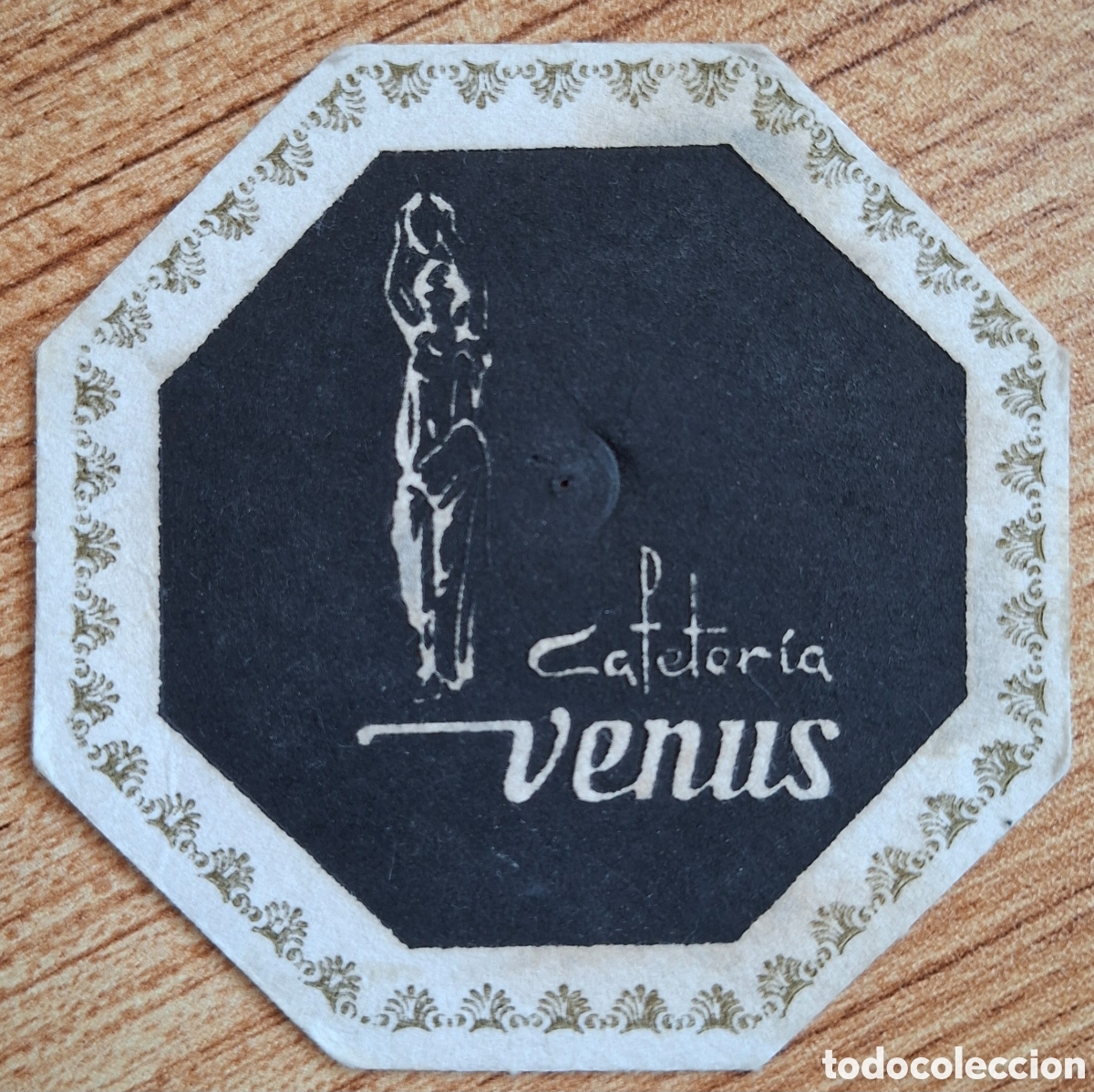 Otros Art&iacute;culos de Coleccionismo en Papel: Posavasos Cafeter&iacute;a Venus - Huesca