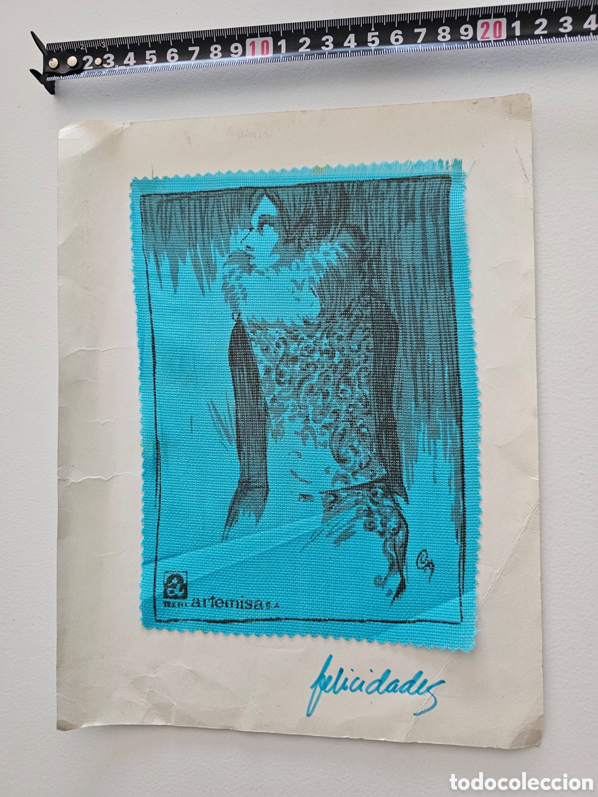 Otros Art&iacute;culos de Coleccionismo en Papel: Tarjeta de felicitaci&oacute;n de Navidad de rela, C.A Artemisa S.A 1960s 1970s Barcelona