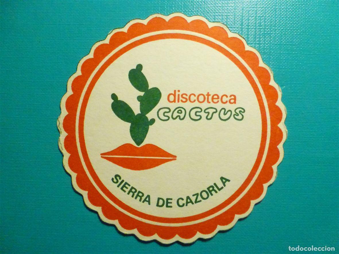 Otros Art&iacute;culos de Coleccionismo en Papel: Posavasos Pubs y Discotecas - Discoteca C&aacute;ctus - Sierra de Cazorla - Ja&eacute;n