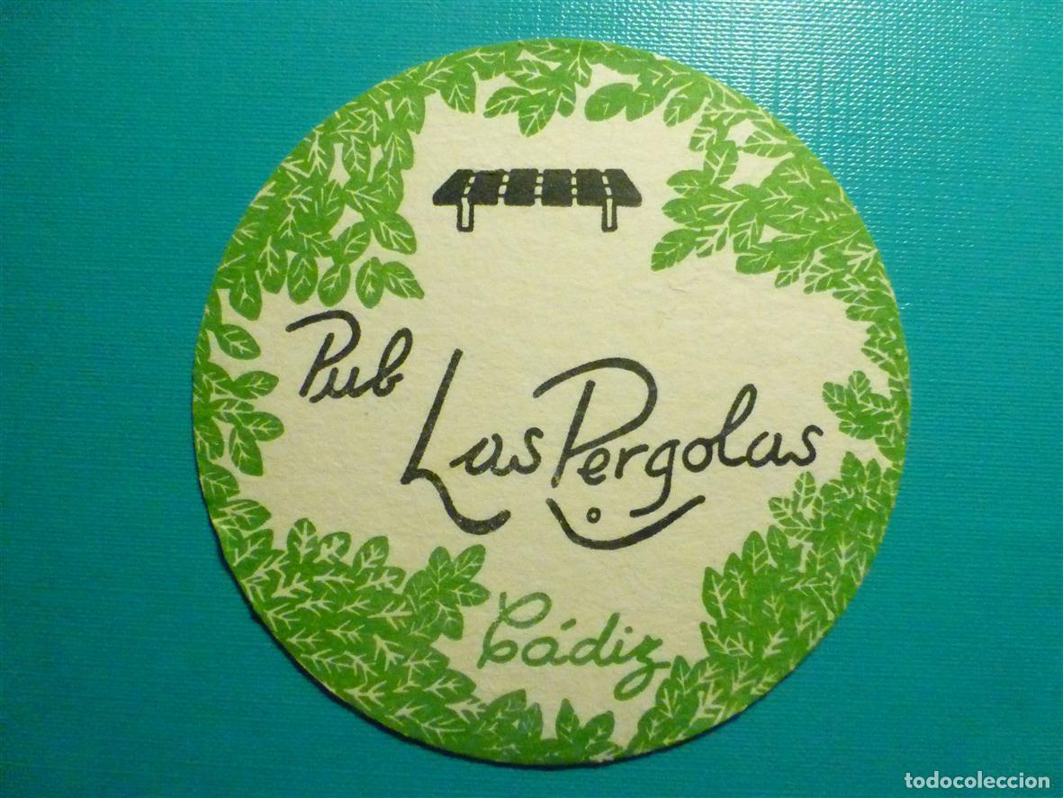 Otros Art&iacute;culos de Coleccionismo en Papel: Posavasos Discoteca - Disco-Bar - Pub Las P&eacute;rgolas - C&aacute;diz