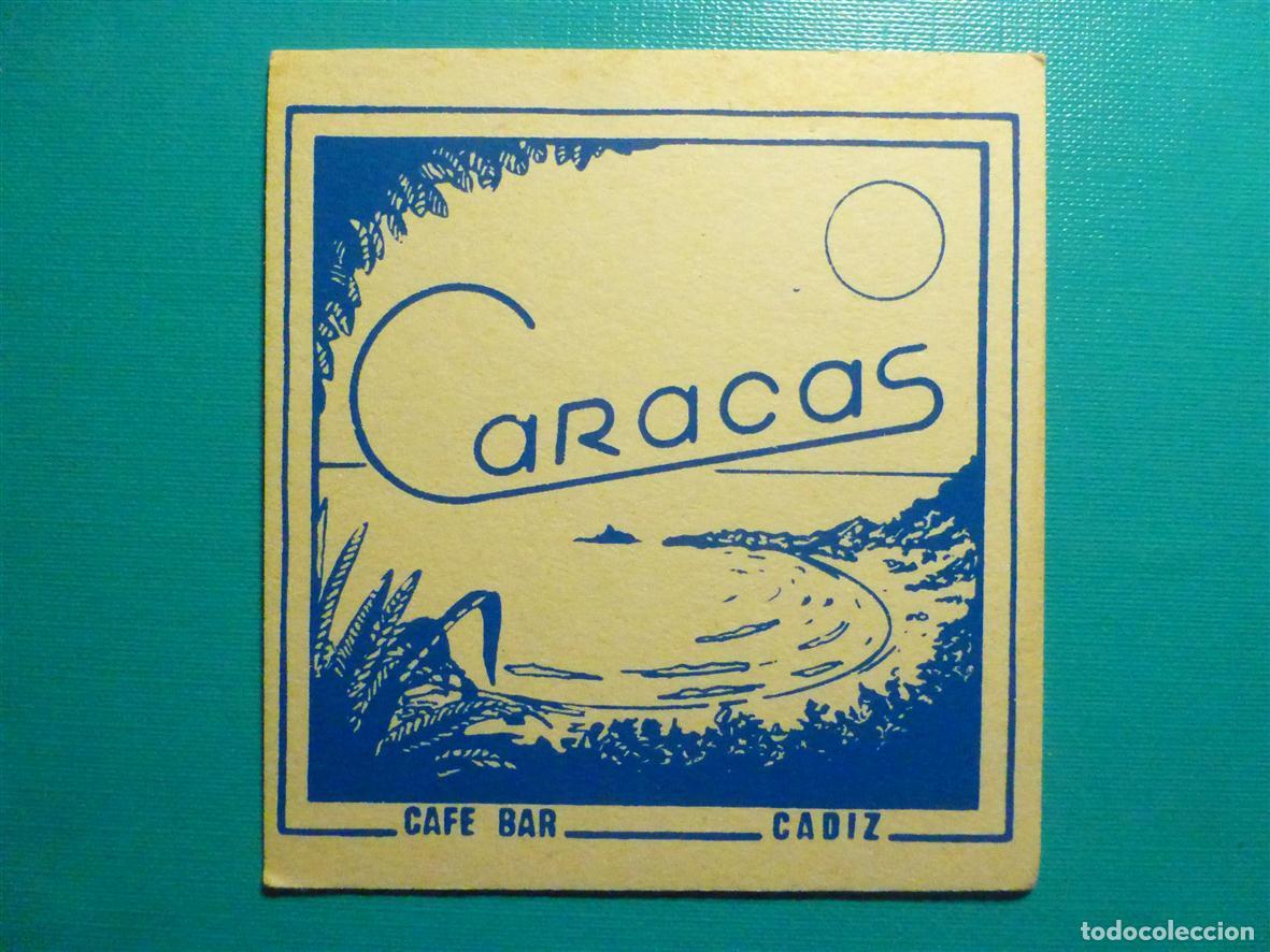 Otros Art&iacute;culos de Coleccionismo en Papel: Posavasos pubs y discotecas - Caracas - Caf&eacute; Bar - C&aacute;diz