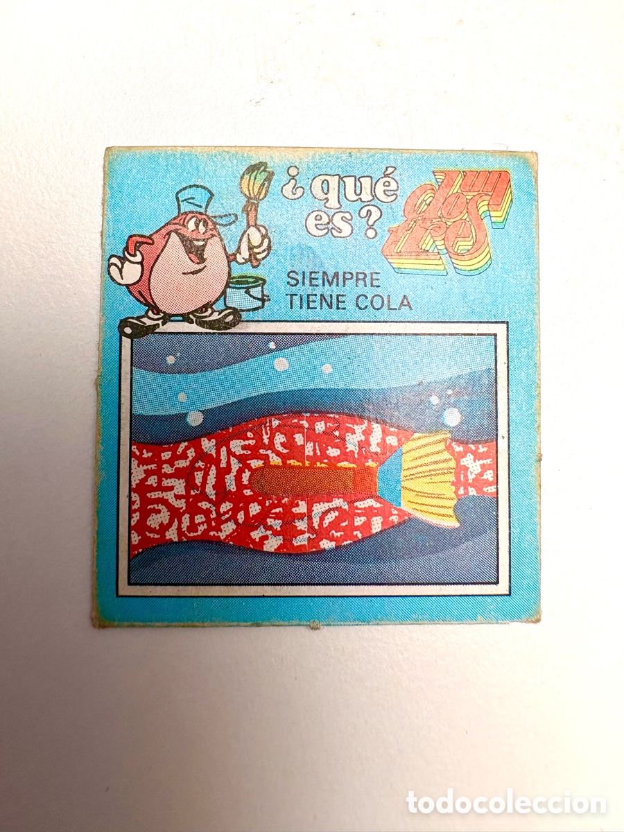 Otros Art&iacute;culos de Coleccionismo en Papel: TARJETA UN DOS TRES 1 2 3 A&Ntilde;OS 80 SIEMPRE TIENE COLA