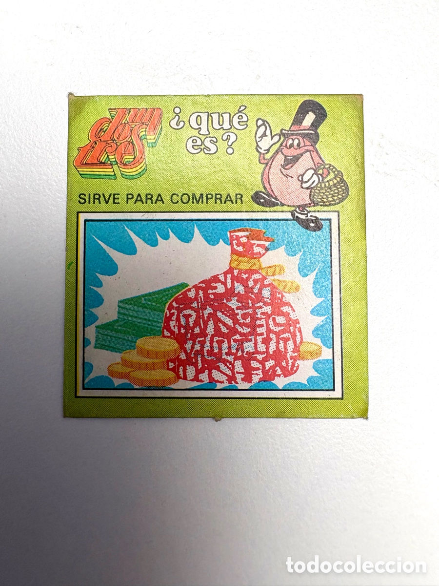 Otros Art&iacute;culos de Coleccionismo en Papel: TARJETA UN DOS TRES 1 2 3 A&Ntilde;OS 80 CROMO