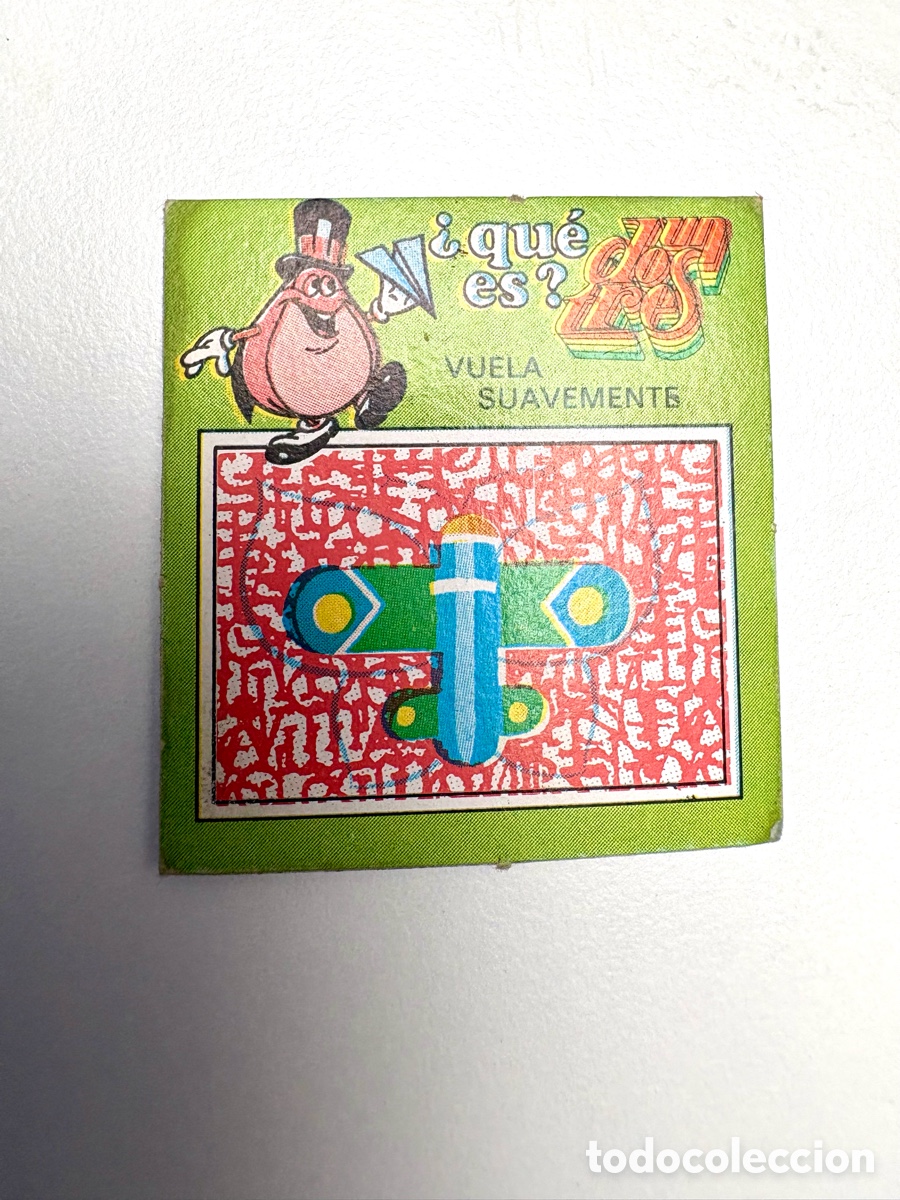 Otros Art&iacute;culos de Coleccionismo en Papel: TARJETA UN DOS TRES 1 2 3 A&Ntilde;OS 80 CROMO