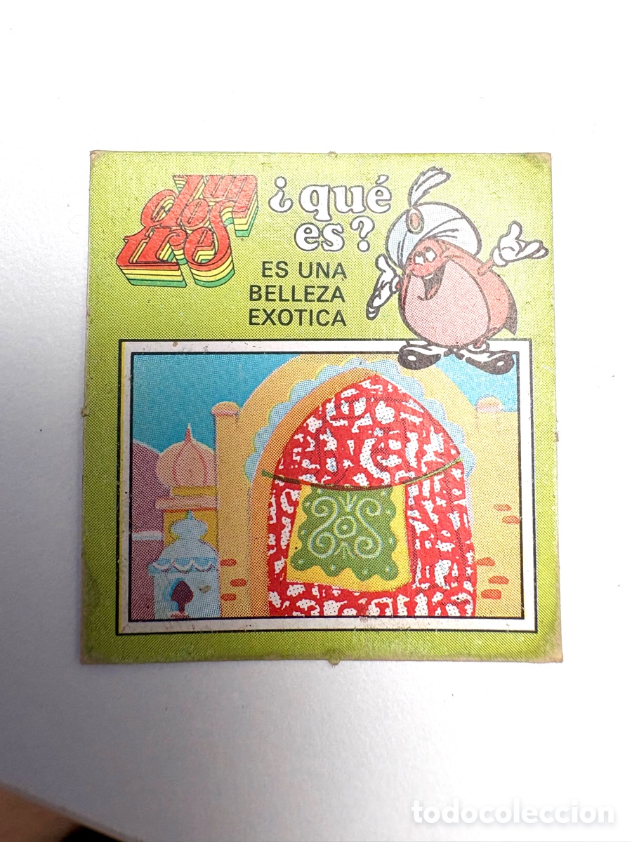 Otros Art&iacute;culos de Coleccionismo en Papel: TARJETA UN DOS TRES 1 2 3 A&Ntilde;OS 80 CROMO