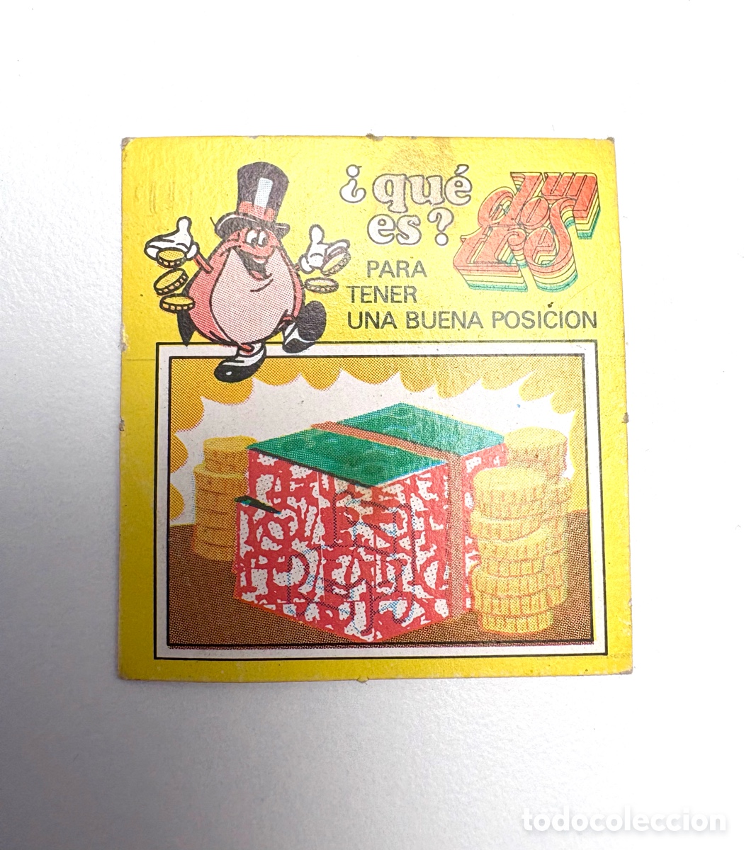 Otros Art&iacute;culos de Coleccionismo en Papel: TARJETA UN DOS TRES 1 2 3 A&Ntilde;OS 80 CROMO