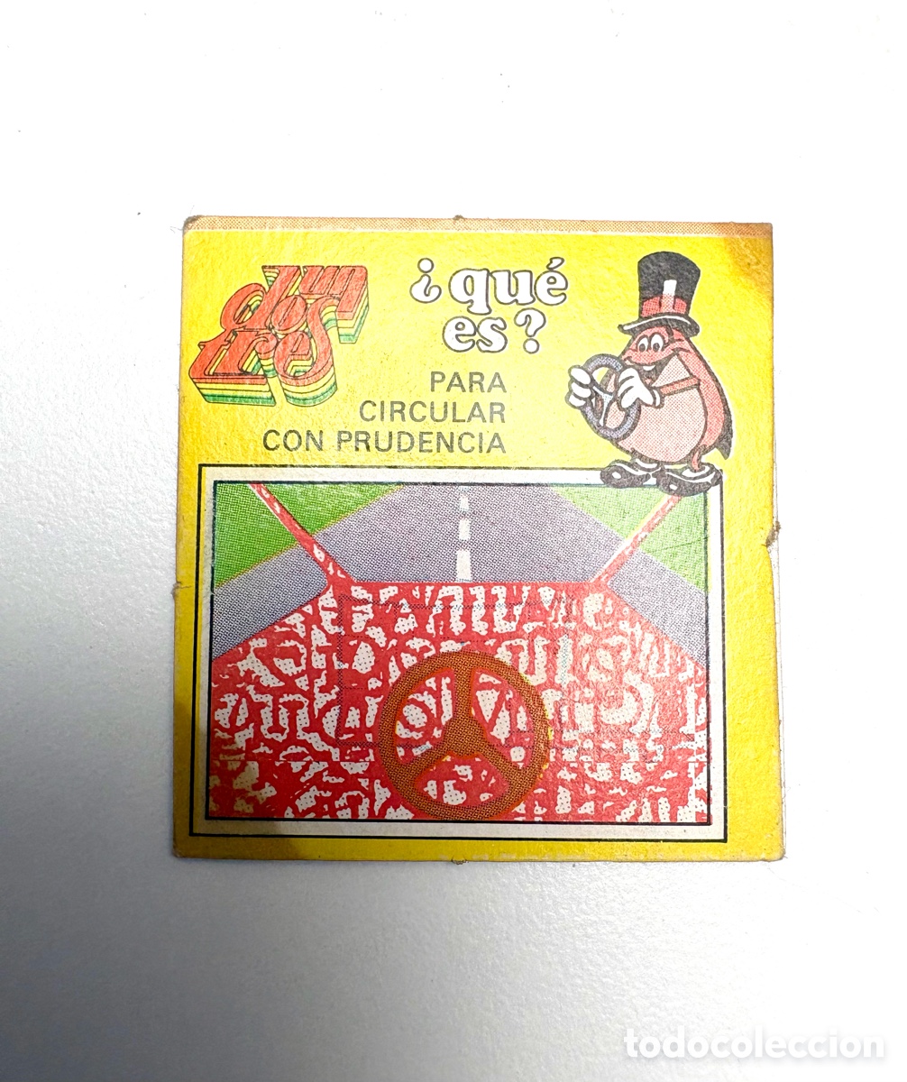 Otros Art&iacute;culos de Coleccionismo en Papel: TARJETA UN DOS TRES 1 2 3 A&Ntilde;OS 80 CROMO