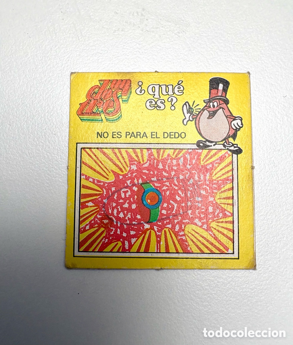 Otros Art&iacute;culos de Coleccionismo en Papel: TARJETA UN DOS TRES 1 2 3 A&Ntilde;OS 80 CROMO