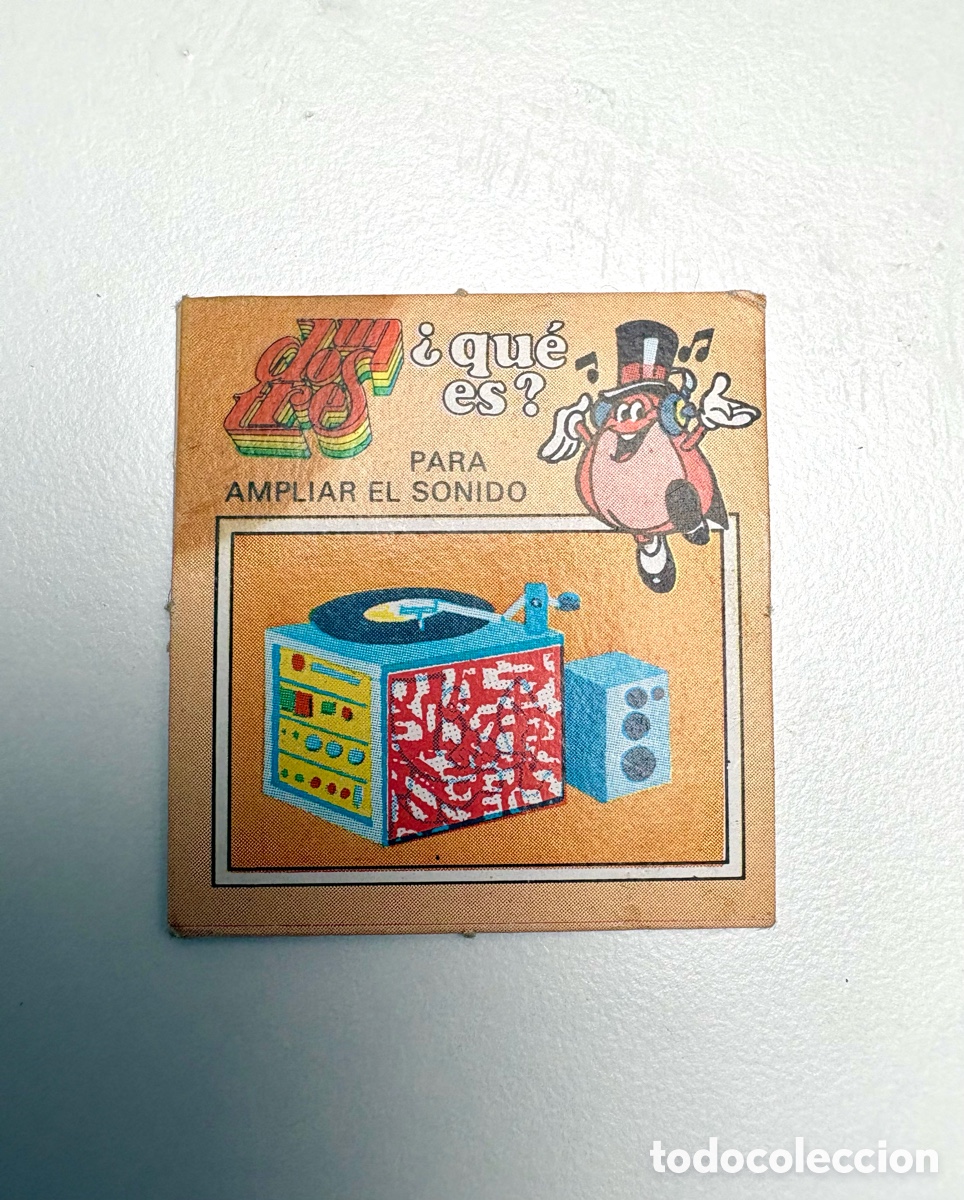 Otros Art&iacute;culos de Coleccionismo en Papel: TARJETA UN DOS TRES 1 2 3 A&Ntilde;OS 80 CROMO