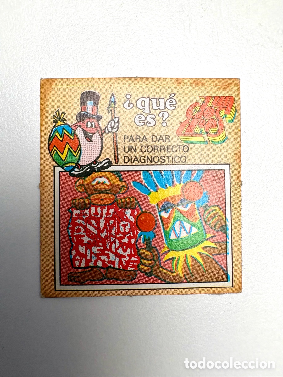Otros Art&iacute;culos de Coleccionismo en Papel: TARJETA UN DOS TRES 1 2 3 A&Ntilde;OS 80 CROMO