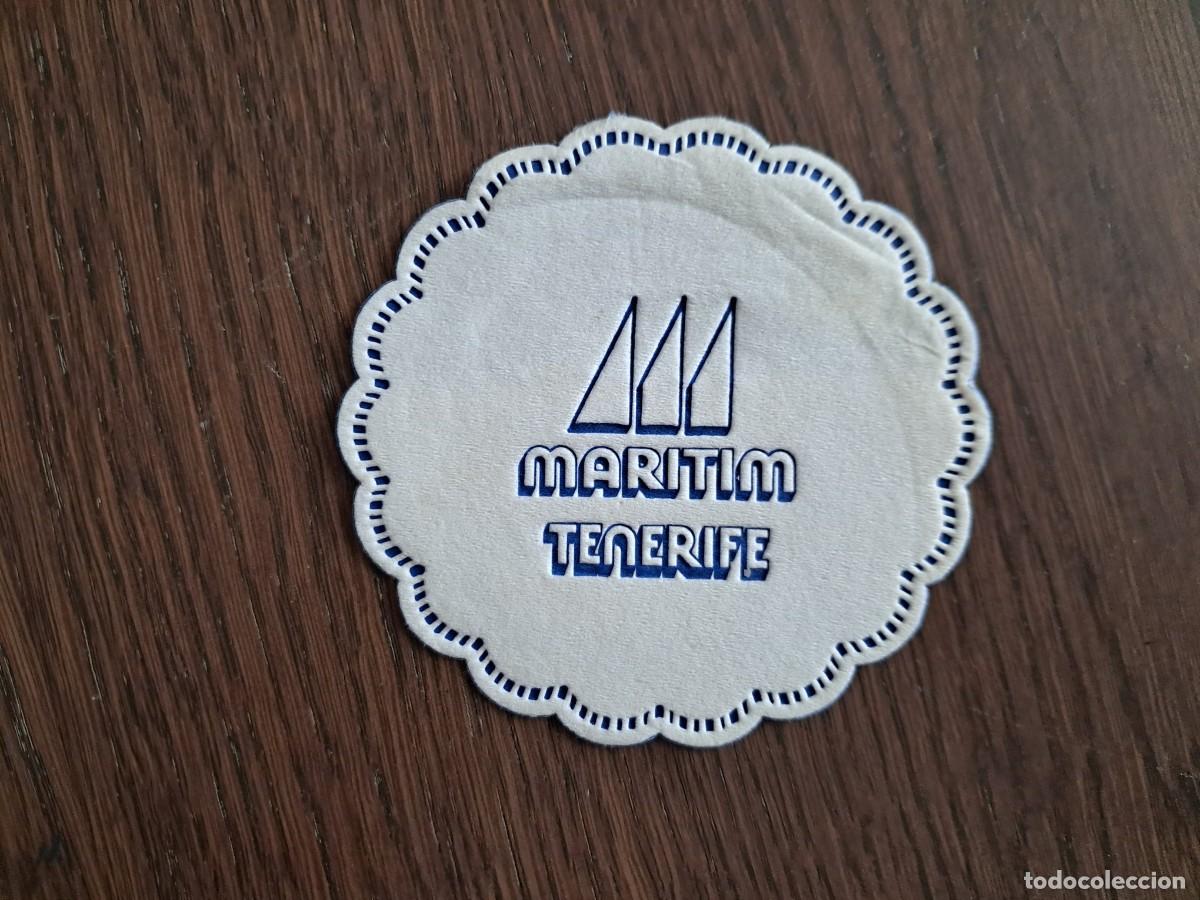 Otros Art&iacute;culos de Coleccionismo en Papel: posavasos de publicidad, hotel maritim, Tenerife.