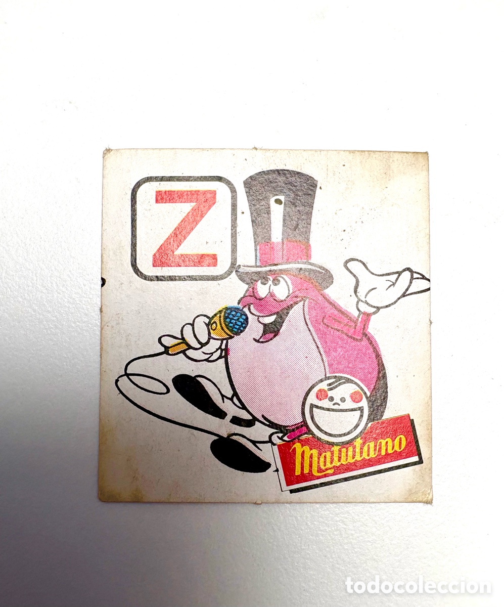 Otros Art&iacute;culos de Coleccionismo en Papel: TARJETA LETRA Z CHOLLO MATUTANO UN DOS TRES 1 2 3 A&Ntilde;OS 80 CROMO