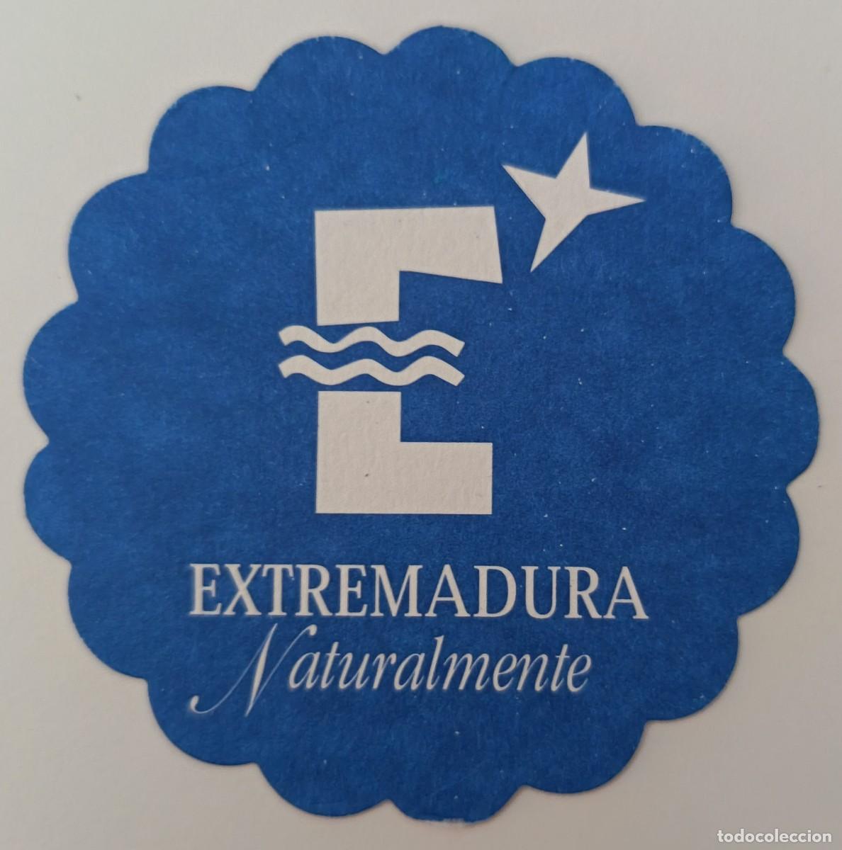 Otros Art&iacute;culos de Coleccionismo en Papel: Posavasos. Redondo. Extremadura, naturalmente.