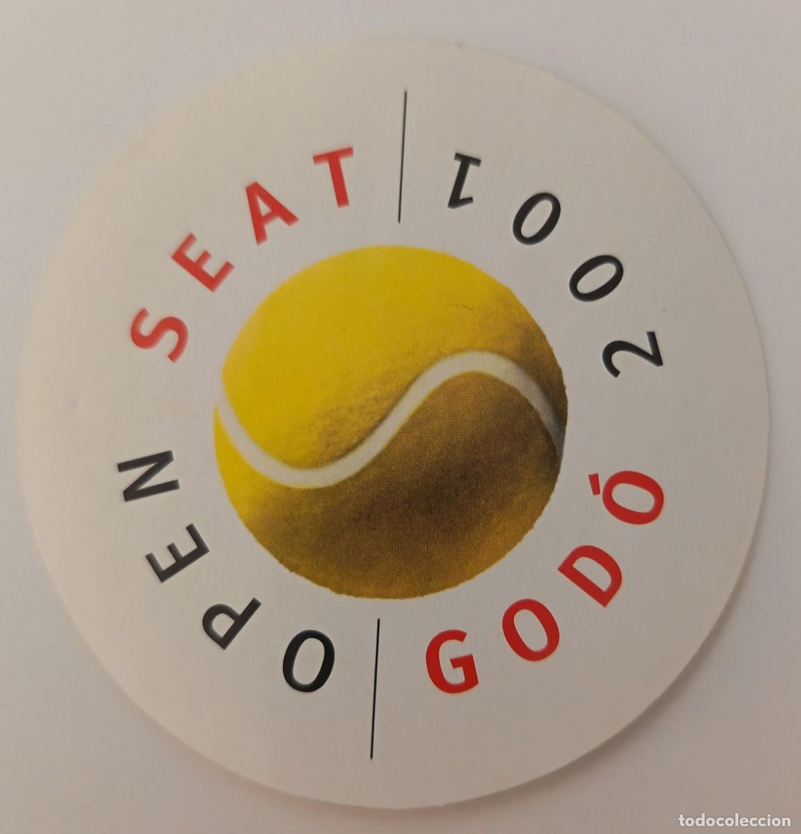 Otros Art&iacute;culos de Coleccionismo en Papel: Posavasos. Redondo. Open Seat Godo. 2001.