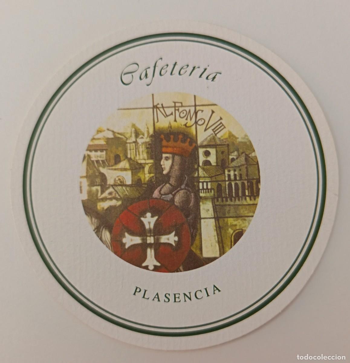 Otros Art&iacute;culos de Coleccionismo en Papel: Posavasos. Redondo. Cafeteria Alfonso VIII. Plasencia.