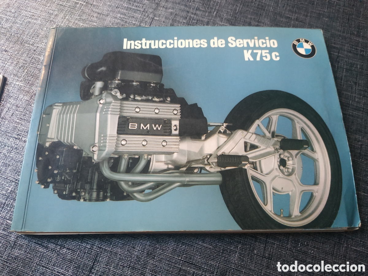 Otros Art&iacute;culos de Coleccionismo en Papel: Libro de instrucciones BMW K75