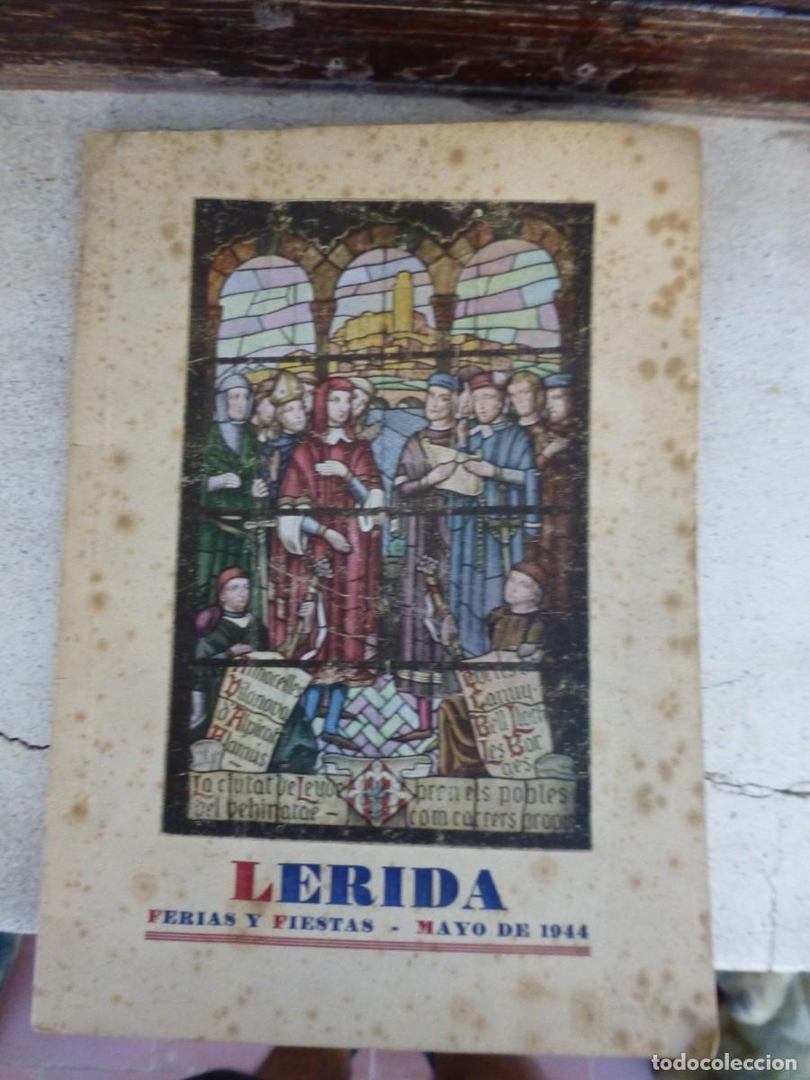 Otros Art&iacute;culos de Coleccionismo en Papel: Ferias y fiestas Lerida 1944