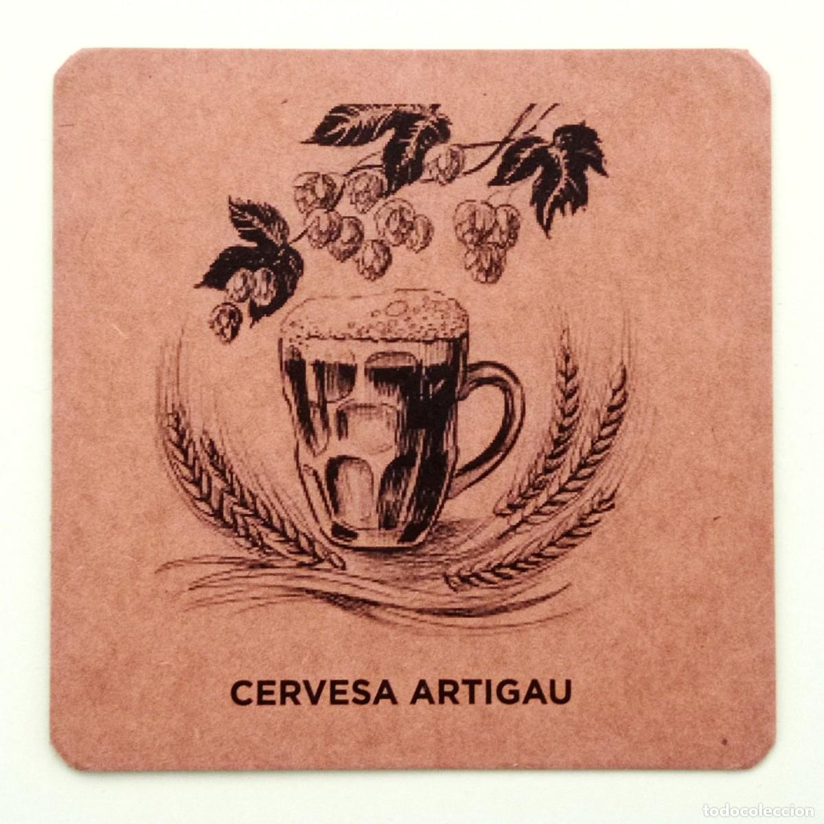 Otros Art&iacute;culos de Coleccionismo en Papel: POSAVASO CERVEZA ARTIGAU (ESPA&Ntilde;A)