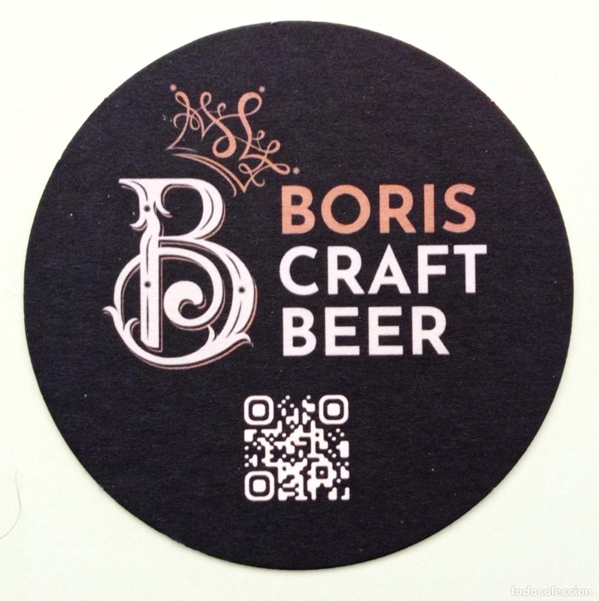 Otros Art&iacute;culos de Coleccionismo en Papel: POSAVASO CERVEZA BORIS (PRINCIPADO DE ANDORRA)