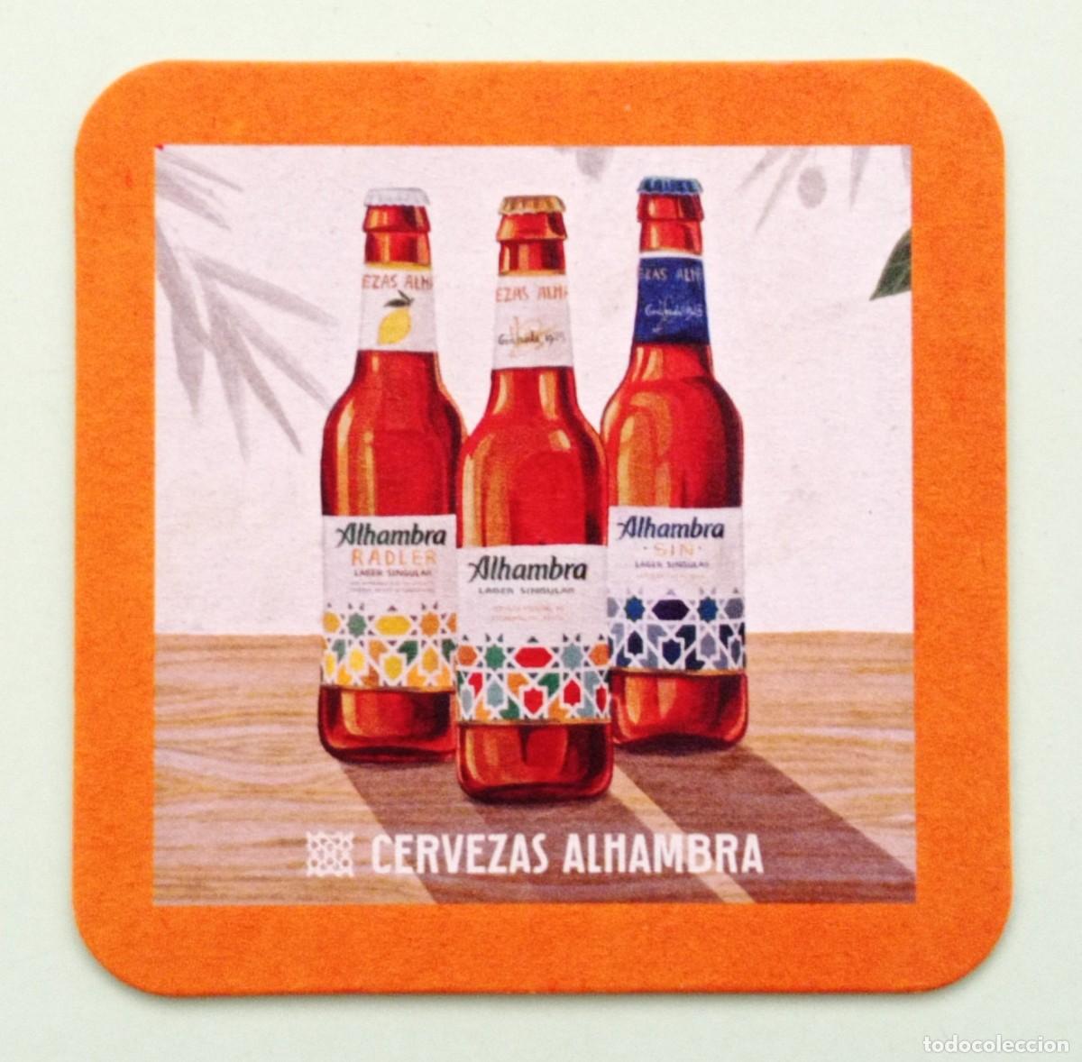Otros Art&iacute;culos de Coleccionismo en Papel: POSAVASO CERVEZA ALHAMBRA (ESPA&Ntilde;A)