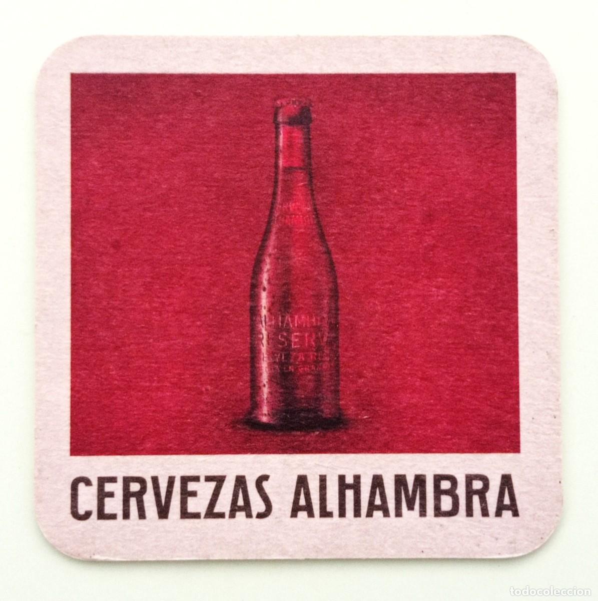 Otros Art&iacute;culos de Coleccionismo en Papel: POSAVASO CERVEZA ALHAMBRA (ESPA&Ntilde;A)