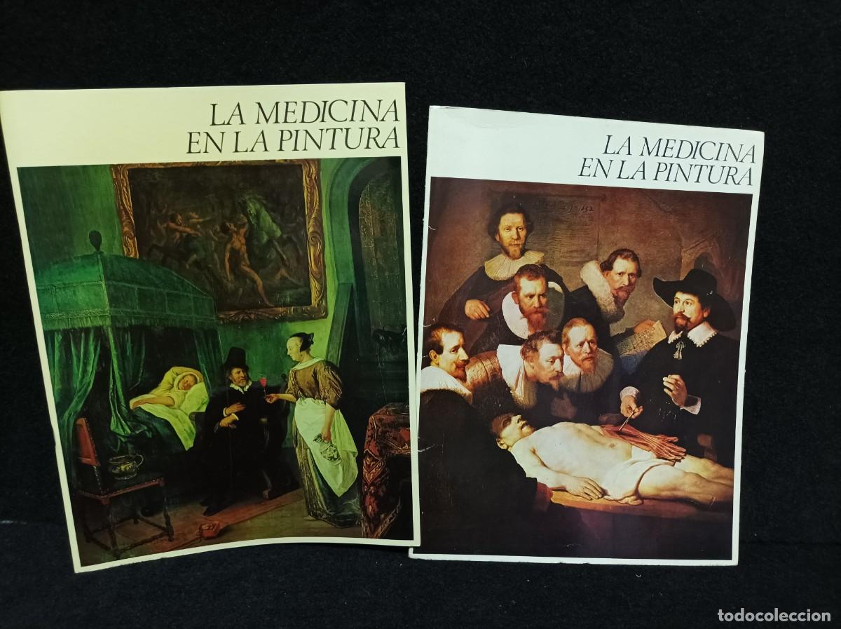 Otros Art&iacute;culos de Coleccionismo en Papel: LA MEDICINA EN LA PINTURA - 2 UNIDADES - PUBLICIDAD DE MEDICAMENTOS