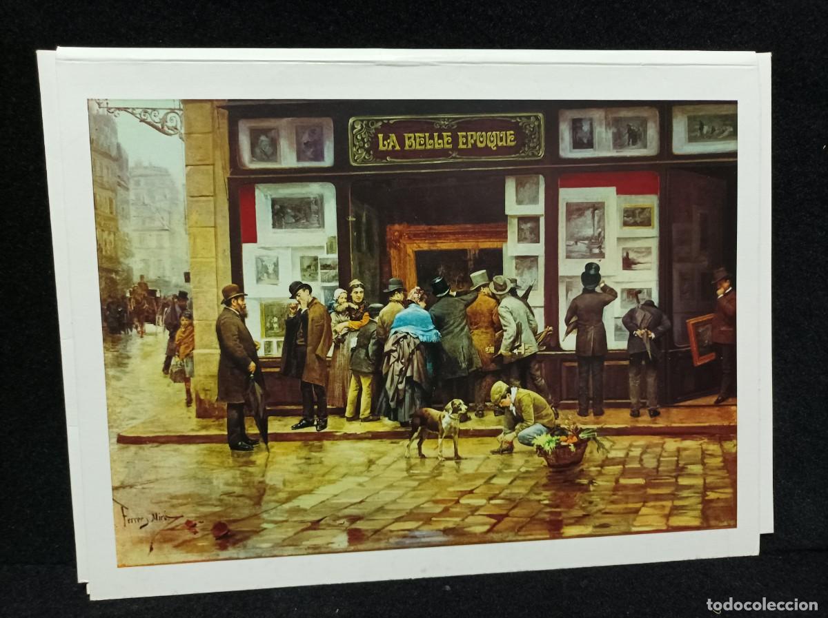 Otros Art&iacute;culos de Coleccionismo en Papel: COLECCI&Oacute;N LAMINAS LA BELLE EPOQUE. LABORATORIOS MIQUEL. REPRODUCCIONES DE LAS OBRAS DEL MUSEO