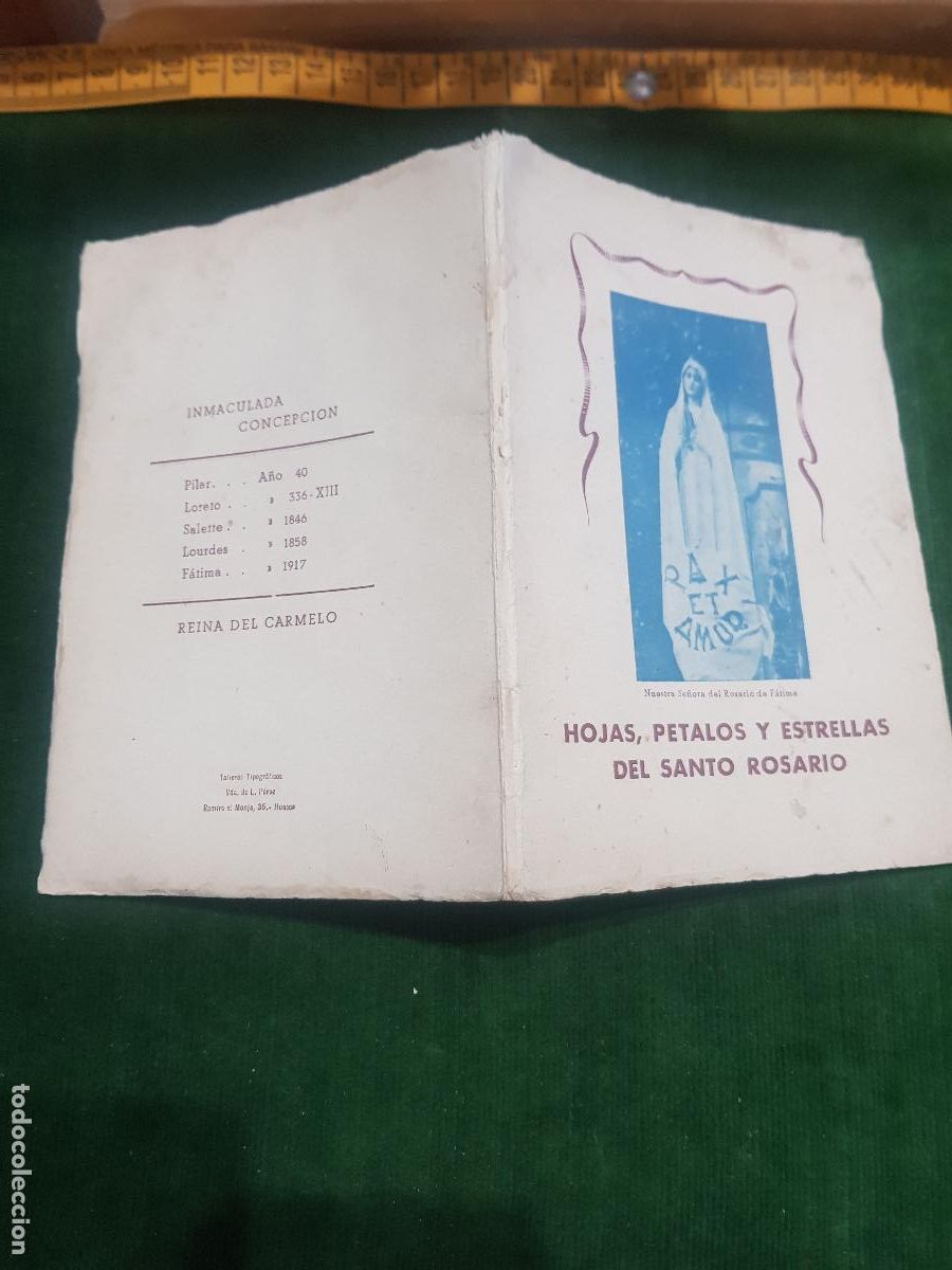 Otros Art&iacute;culos de Coleccionismo en Papel: HOJAS,PETALOS Y ESTRELLAS DEL SANTO ROSARIO