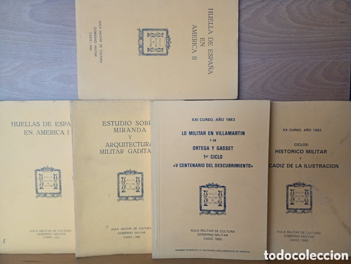 Otros Art&iacute;culos de Coleccionismo en Papel: &Aacute;rea militar cultura gobierno militar C&aacute;diz a&ntilde;os 80 miranda ortega gasset