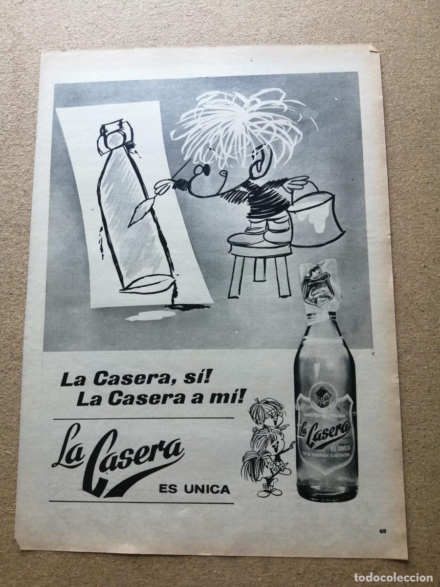 Otros Art&iacute;culos de Coleccionismo en Papel: ANUNCIO. GASEOSA LA CASERA