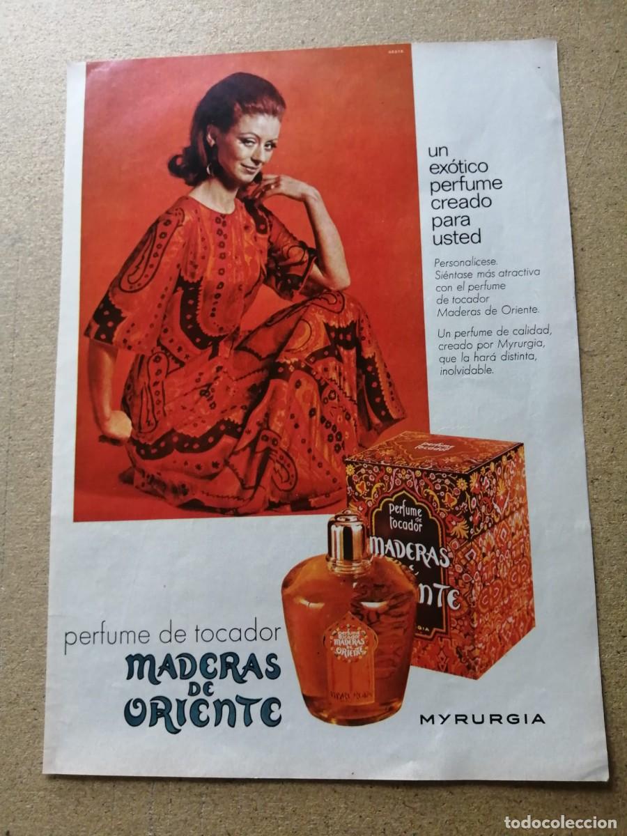 Otros Art&iacute;culos de Coleccionismo en Papel: ANUNCIO. PERFUME DE TOCADOR, MADERAS DE ORIENTE