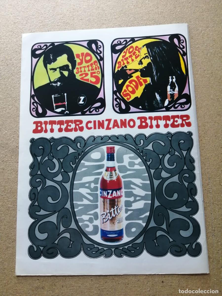 Otros Art&iacute;culos de Coleccionismo en Papel: ANUNCIO. BITTER CINZANO