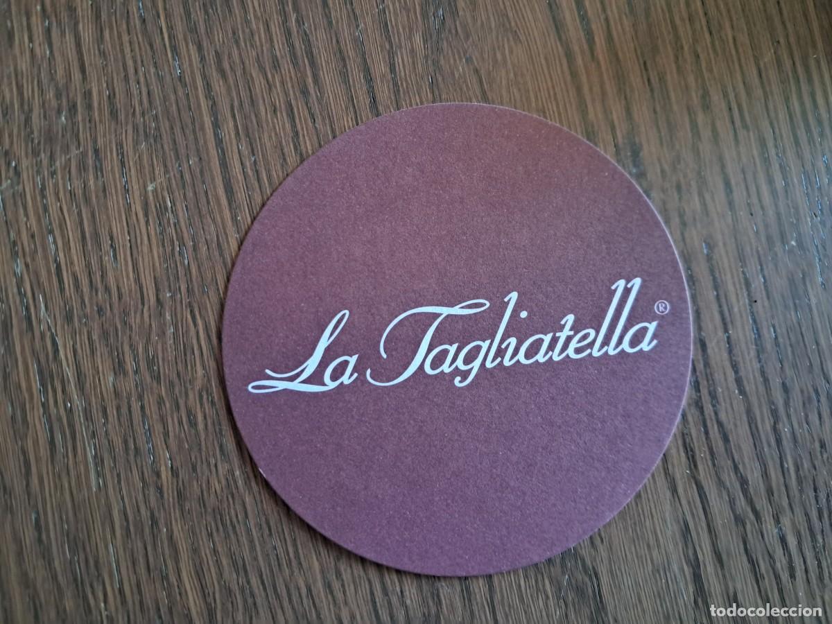 Otros Art&iacute;culos de Coleccionismo en Papel: posavasos de publicidad, restaurante pizzeria La tagliatella.