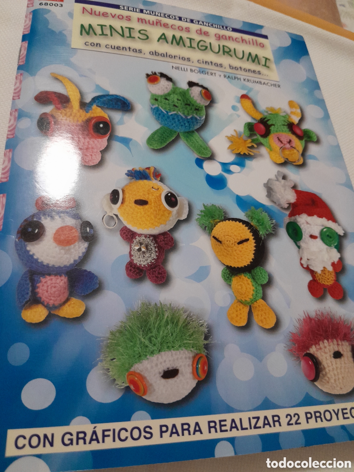 Sammelleidenschaft Andere Papierartikel: Mini amigurimis mu&ntilde;ecos de ganchillo